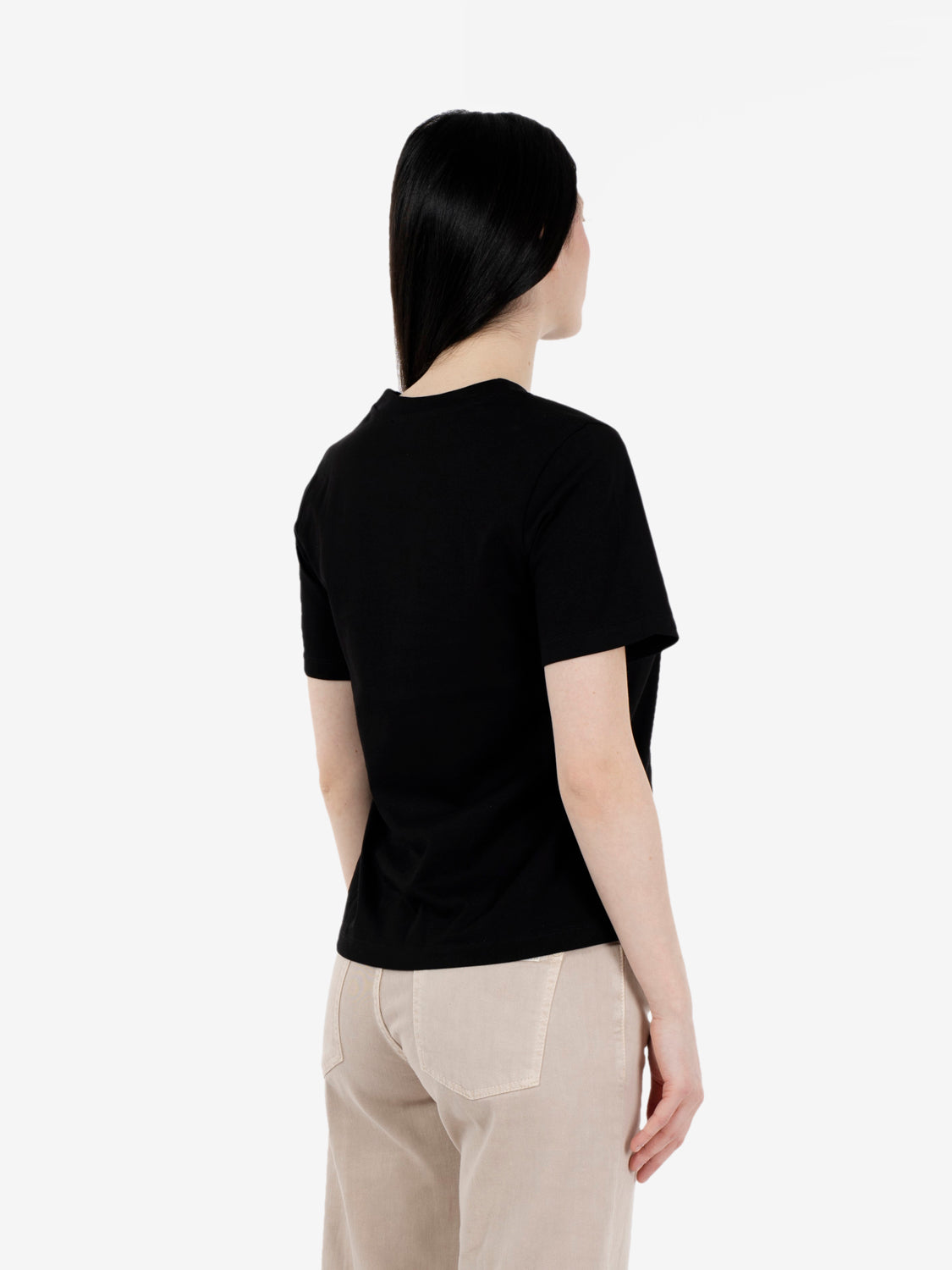 T-shirt Floazu con ricamo black
