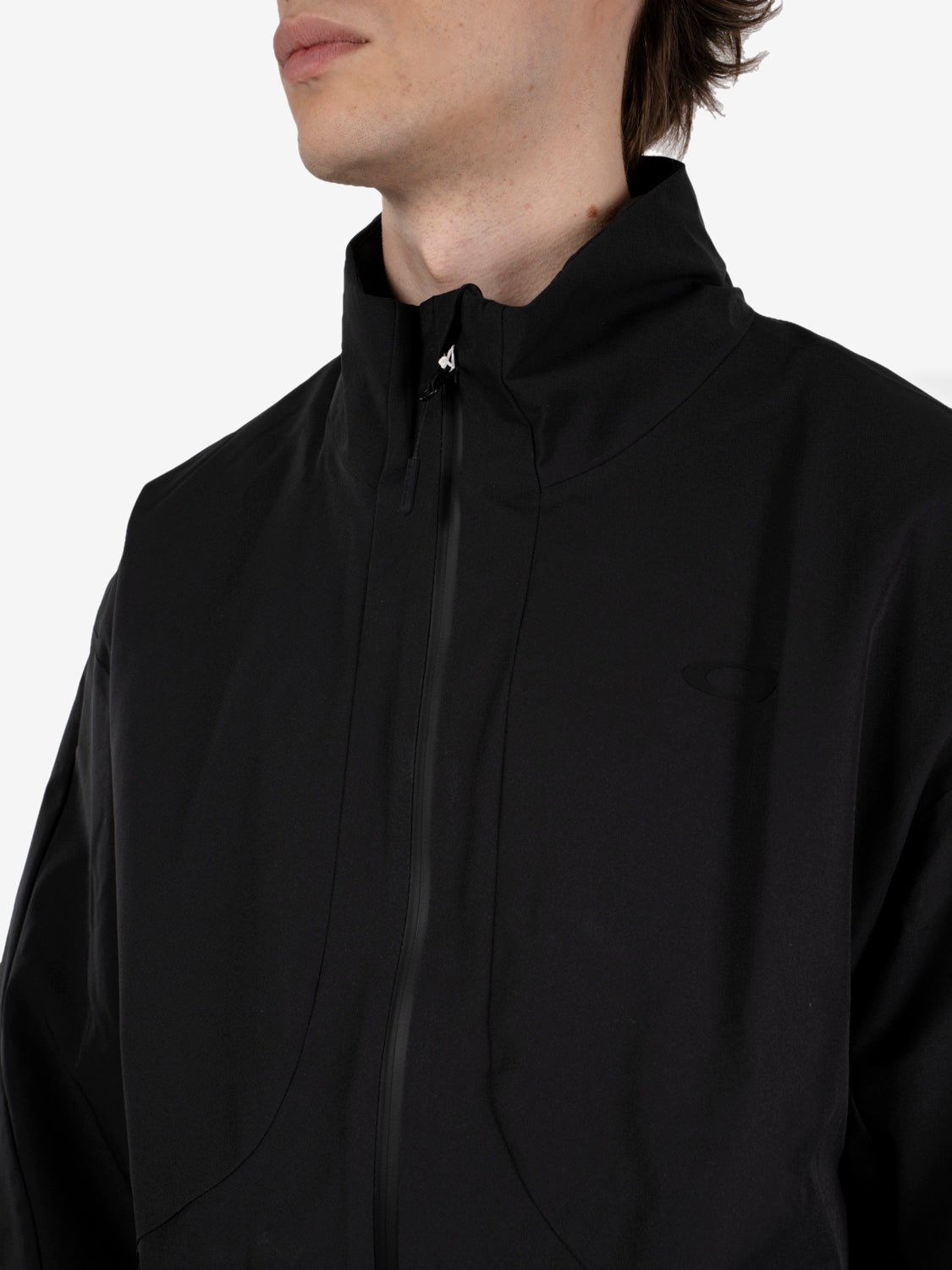 Channel jacket pitch black