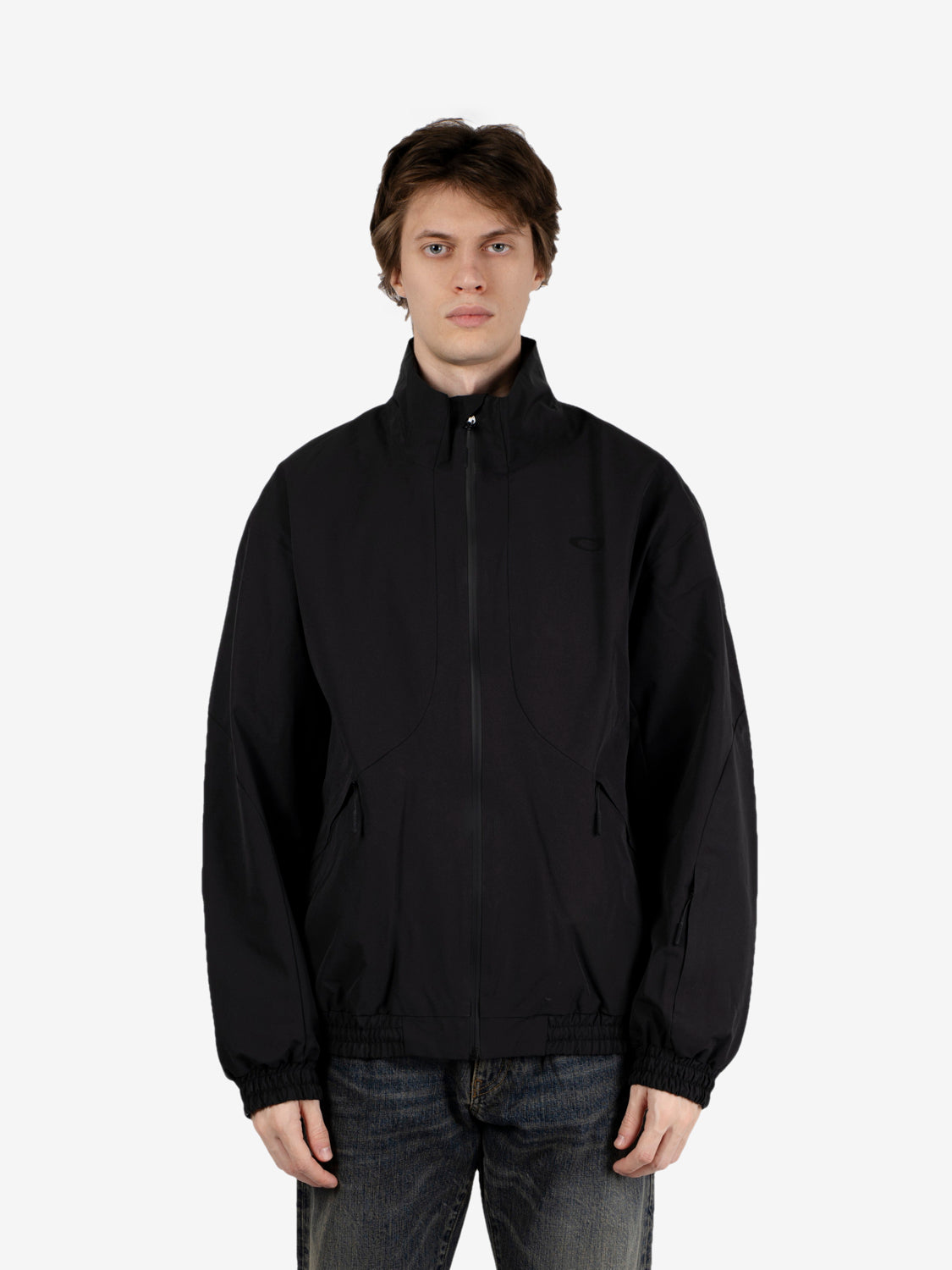Channel jacket pitch black