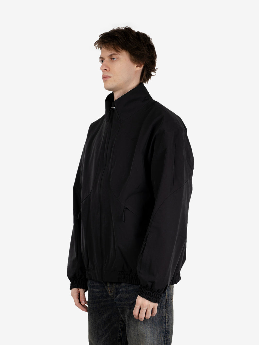 Channel jacket pitch black