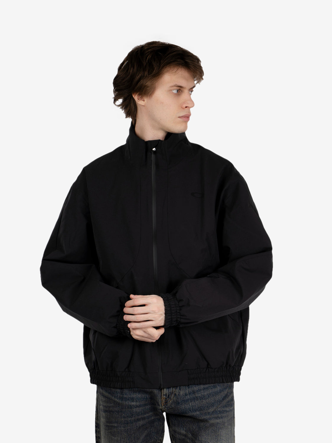 Channel jacket pitch black