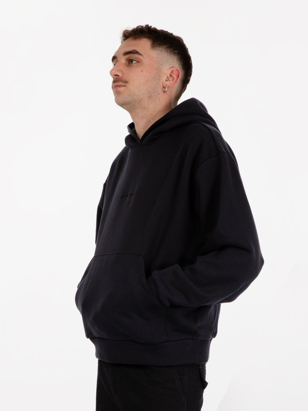 Felpa hoodie Soho blackout