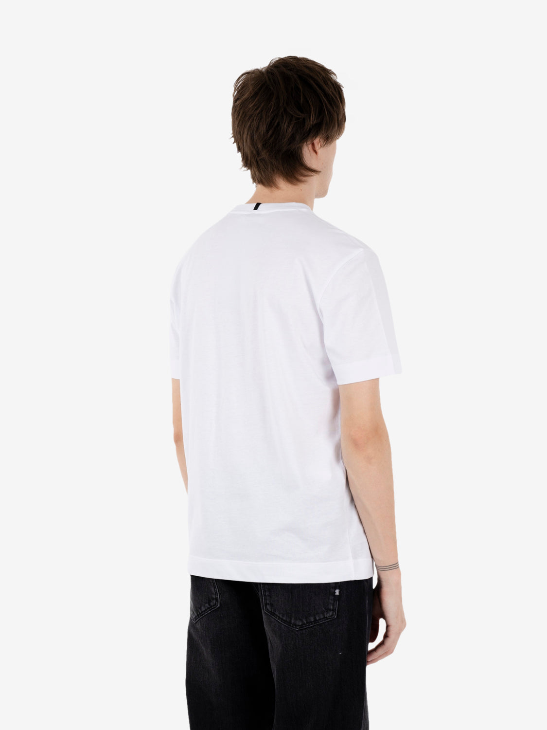 Lunar ellipse tee white