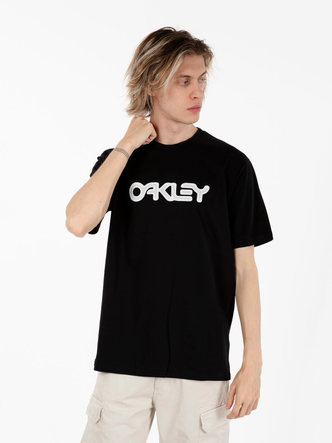 Black Print T-Shirt
