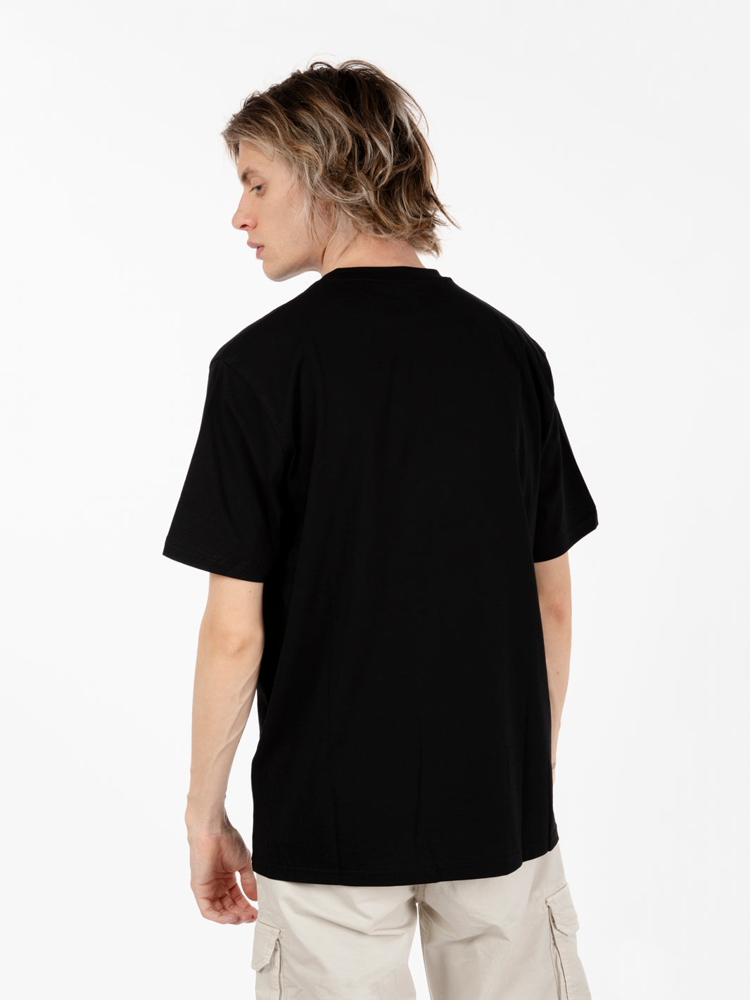 Black Print T-Shirt