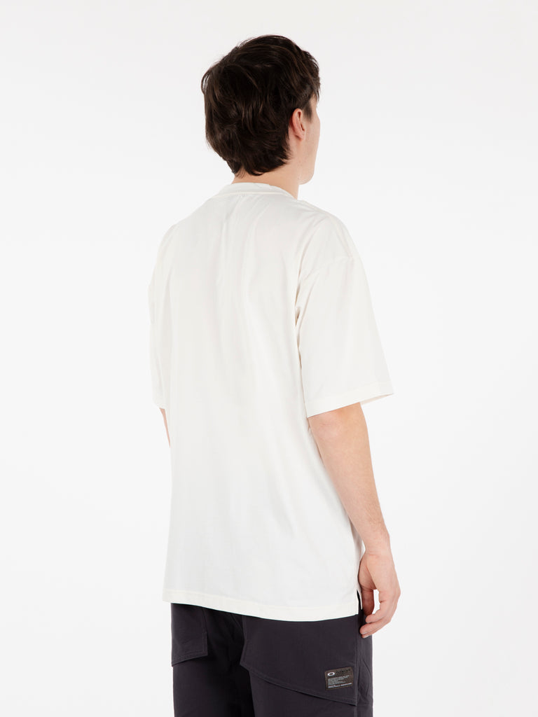 OAKLEY - T-shirt FGL scratch 4.0 ceramic white