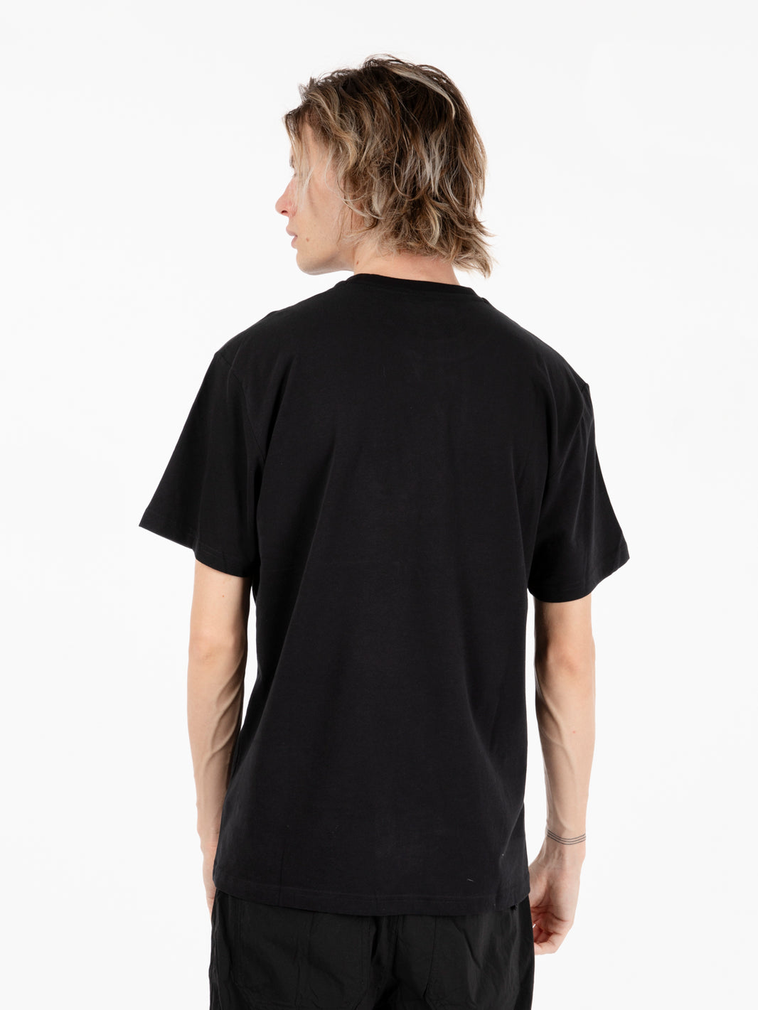 T-shirt in cotone blackout