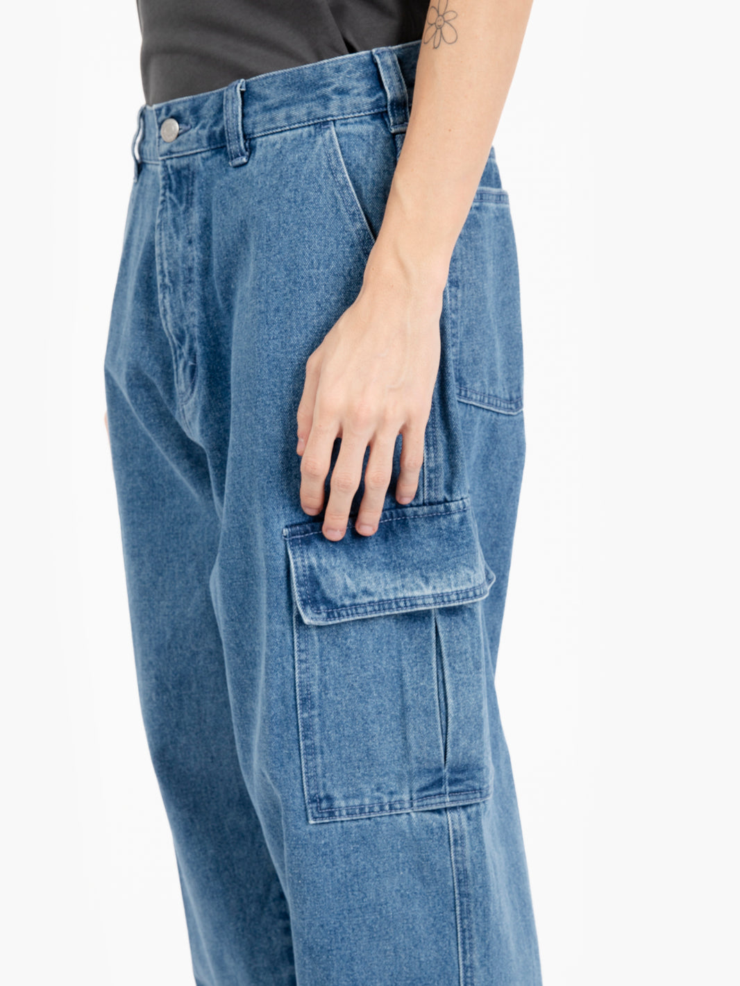 Bigwig denim cargo light indigo
