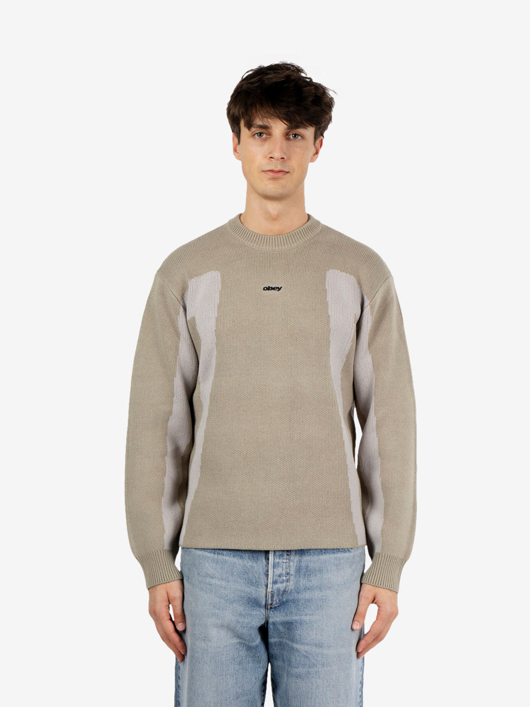 Brann sweater grey multi