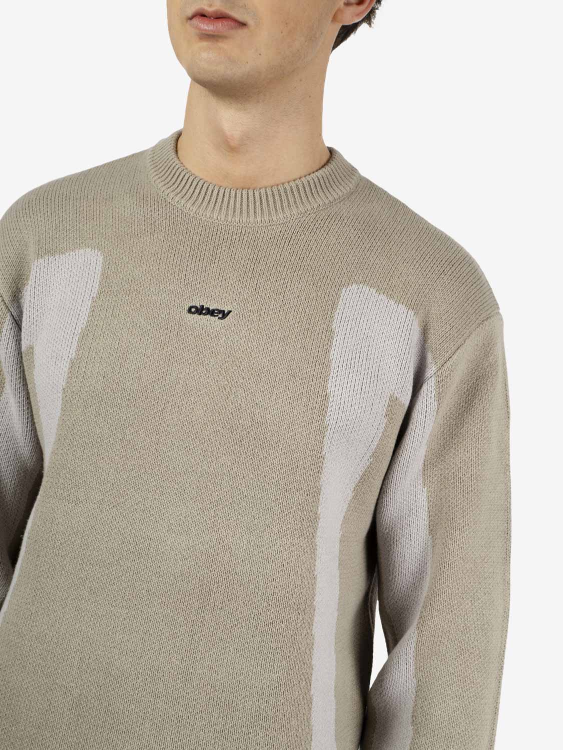 Brann sweater grey multi