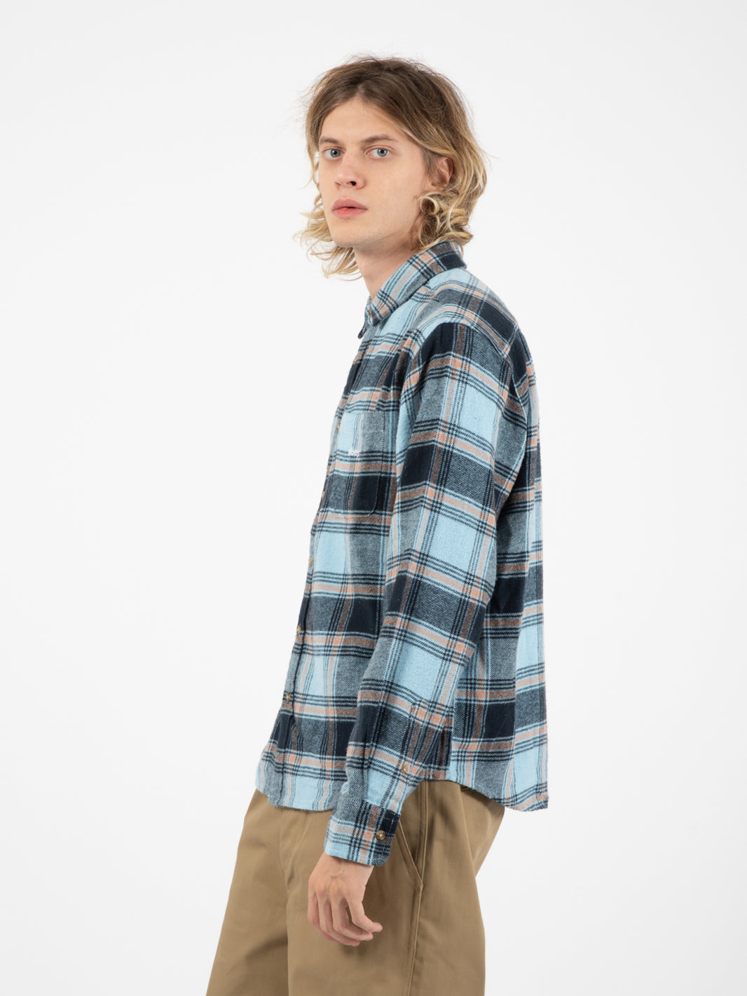 Camicia Alex woven clear sky multi