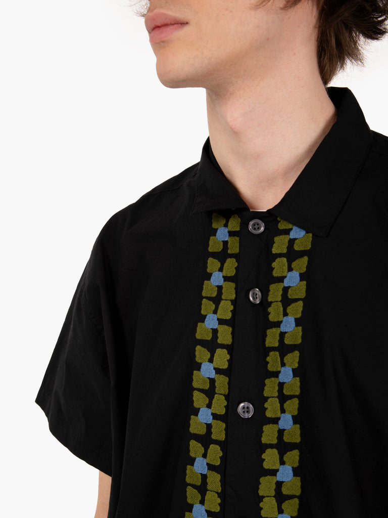 OBEY - Camicia Ruben Woven SS black