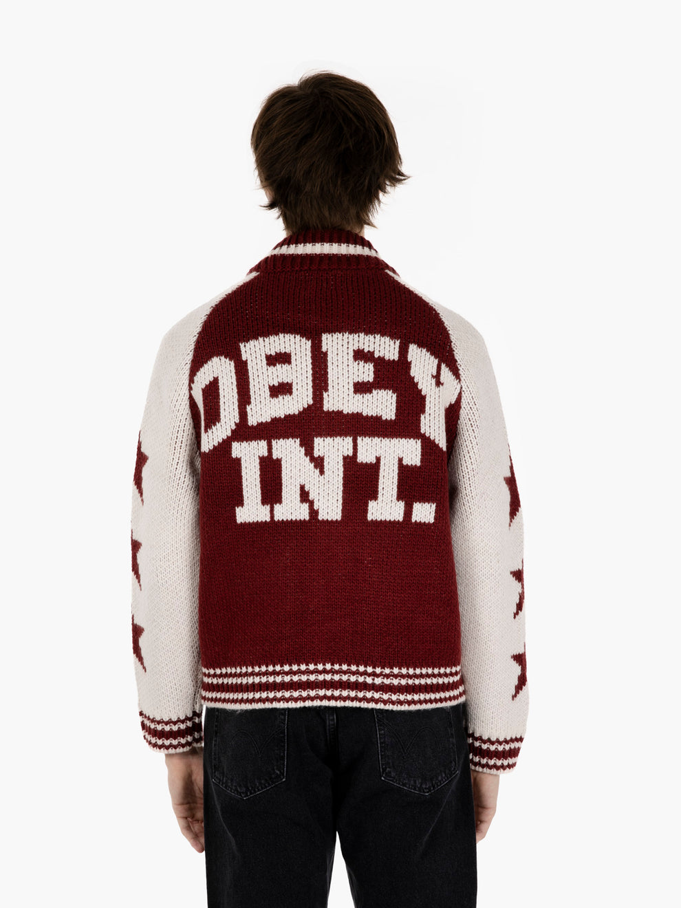 Cowichan tawny port zip cardigan