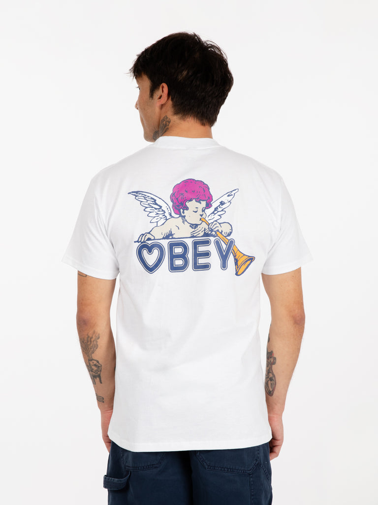 OBEY - Classic t-shirt Baby Angel white