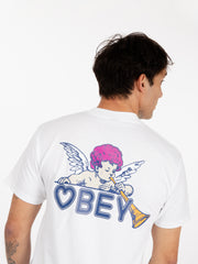 OBEY - Classic t-shirt Baby Angel white