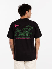 OBEY - Classic t-shirt Let Your Worries Fade Away vintage black