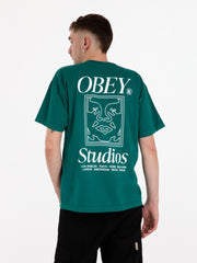 OBEY - Classic t-shirt Studio Icon adventure green