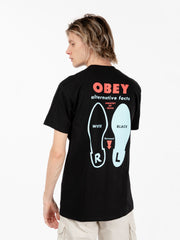 OBEY - Classic tee Alternative Facts black