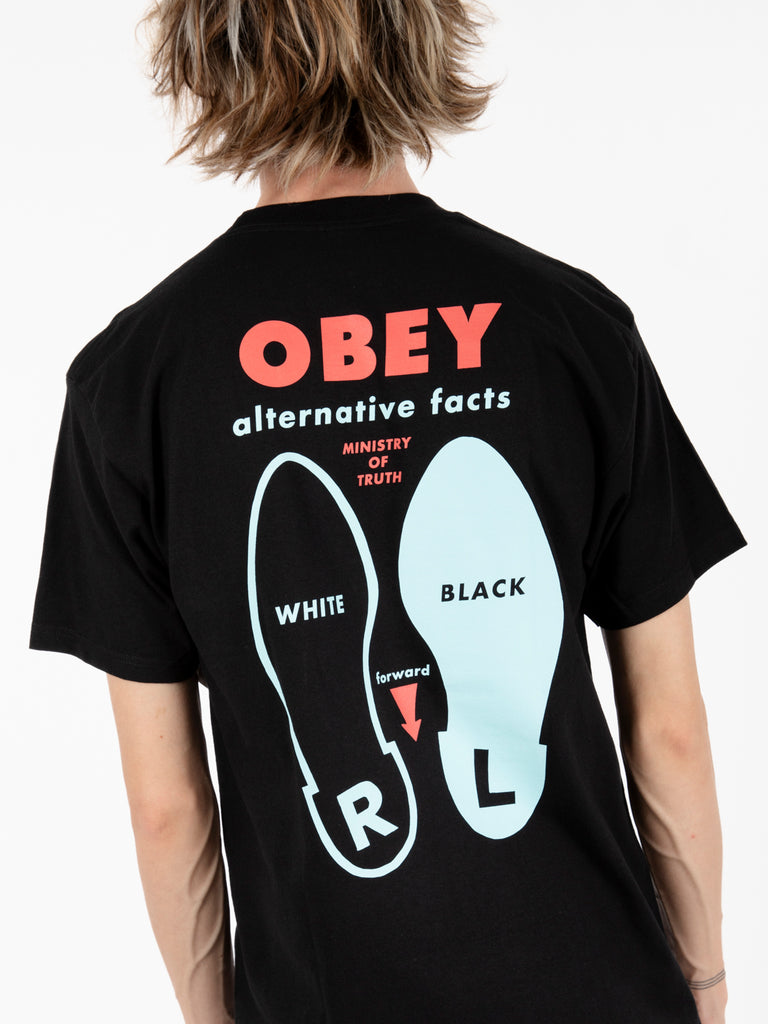 OBEY - Classic tee Alternative Facts black