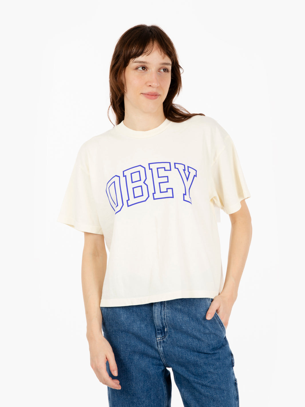 Collegiate Tee Unbleached
