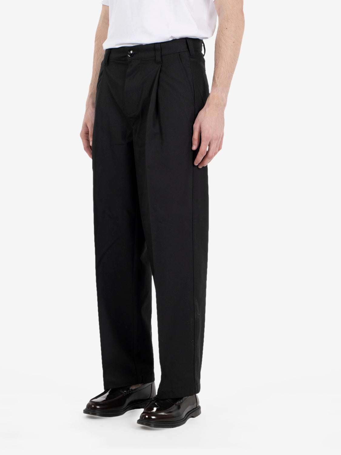 Dean Pleated pant black