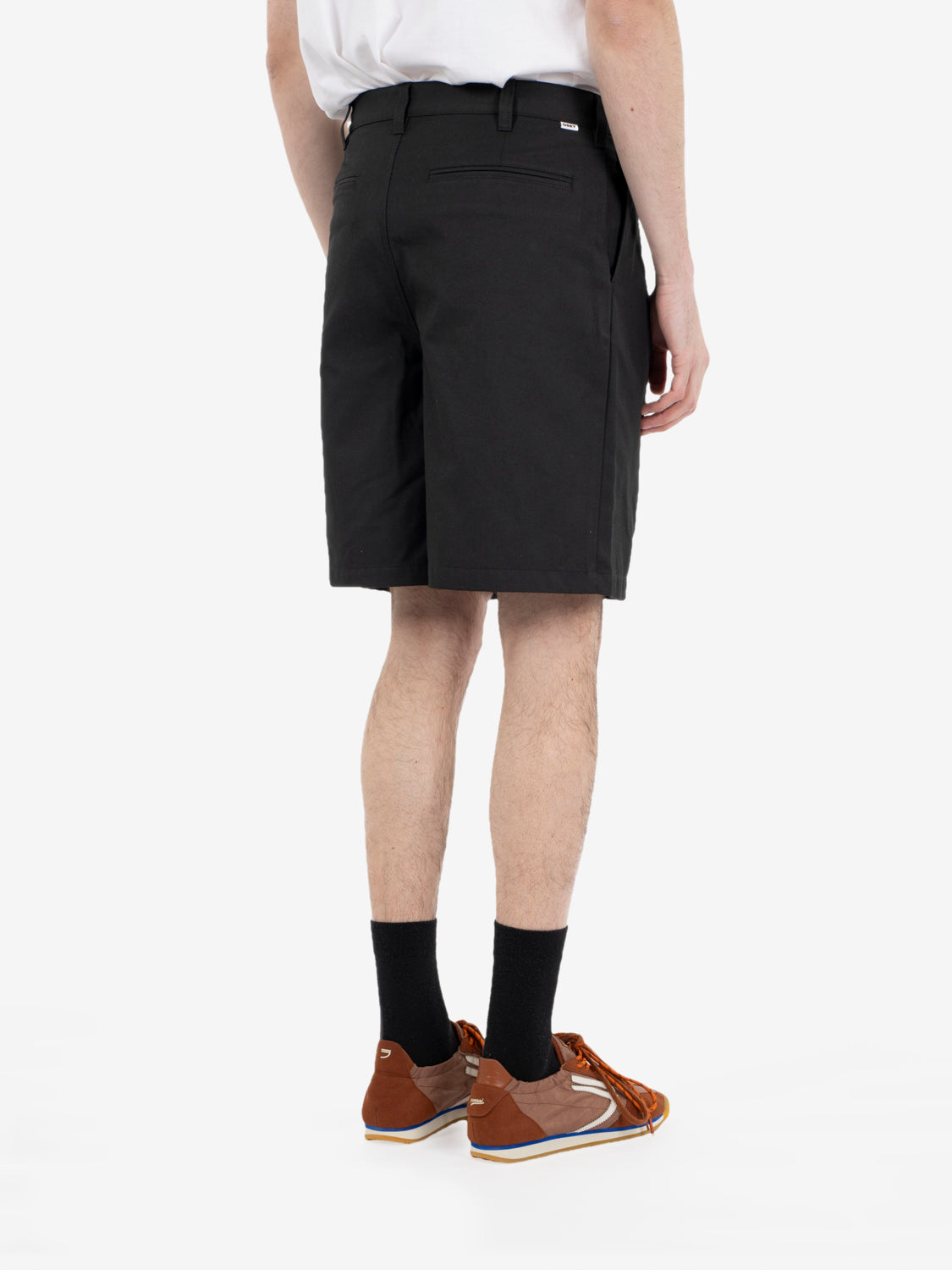 Dean Pleated short black