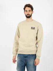 OBEY - Don't Just Watch It Burn Crew Fleece Cream