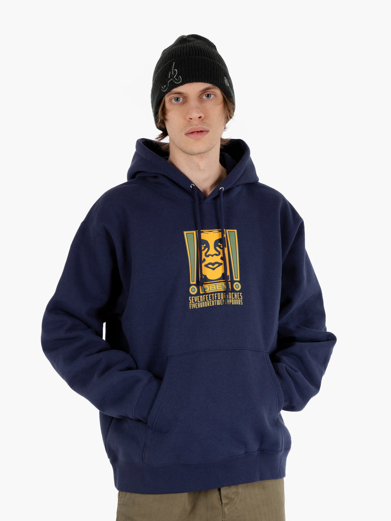 OBEY - Double Exclamation Fleece Academy navy