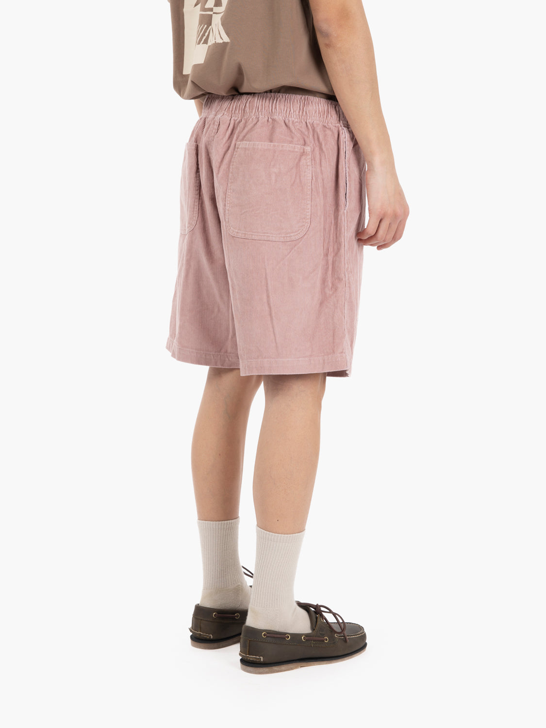 Easy pulp corduroy short mauve faded