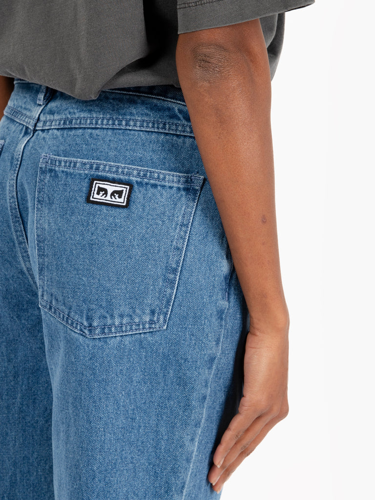 OBEY - Everyday slim 5 pocket denime light indigo