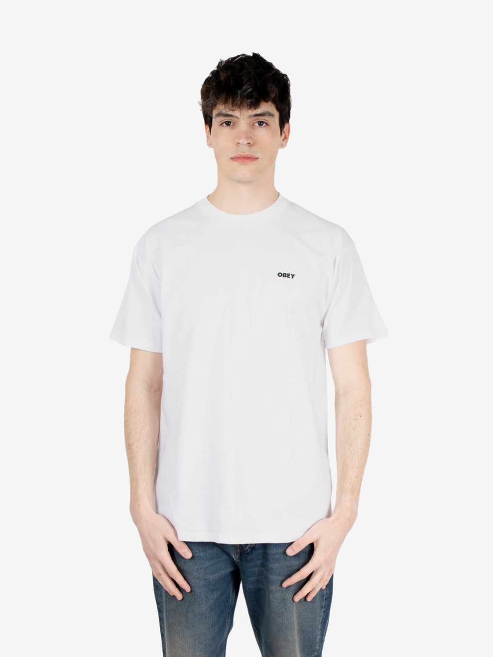 Eyes Open tee white