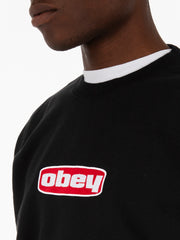 OBEY - Felpa Dago crewneck black