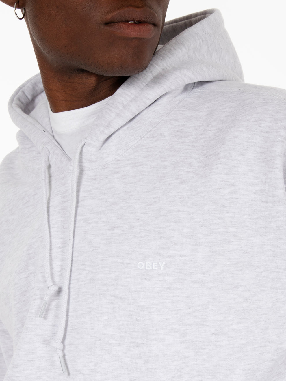 Felpa hoodie Established Works Bold ash grey