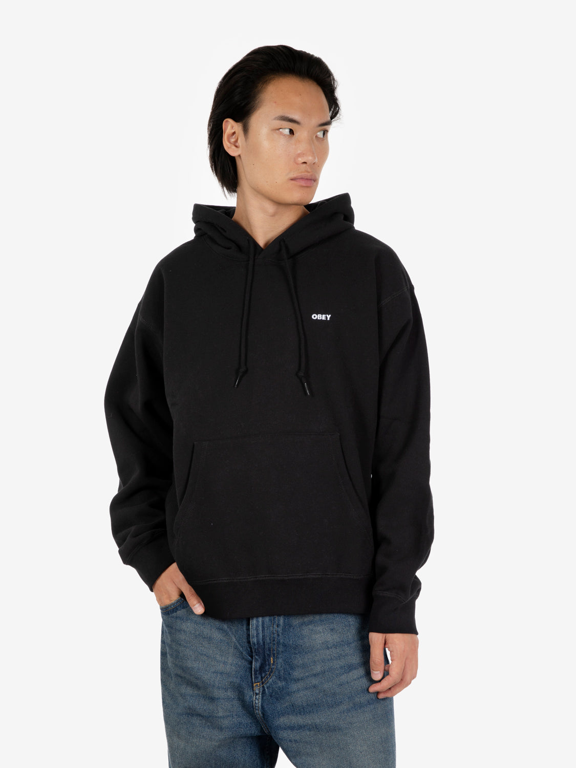 Felpa hoodie Established Works Bold black