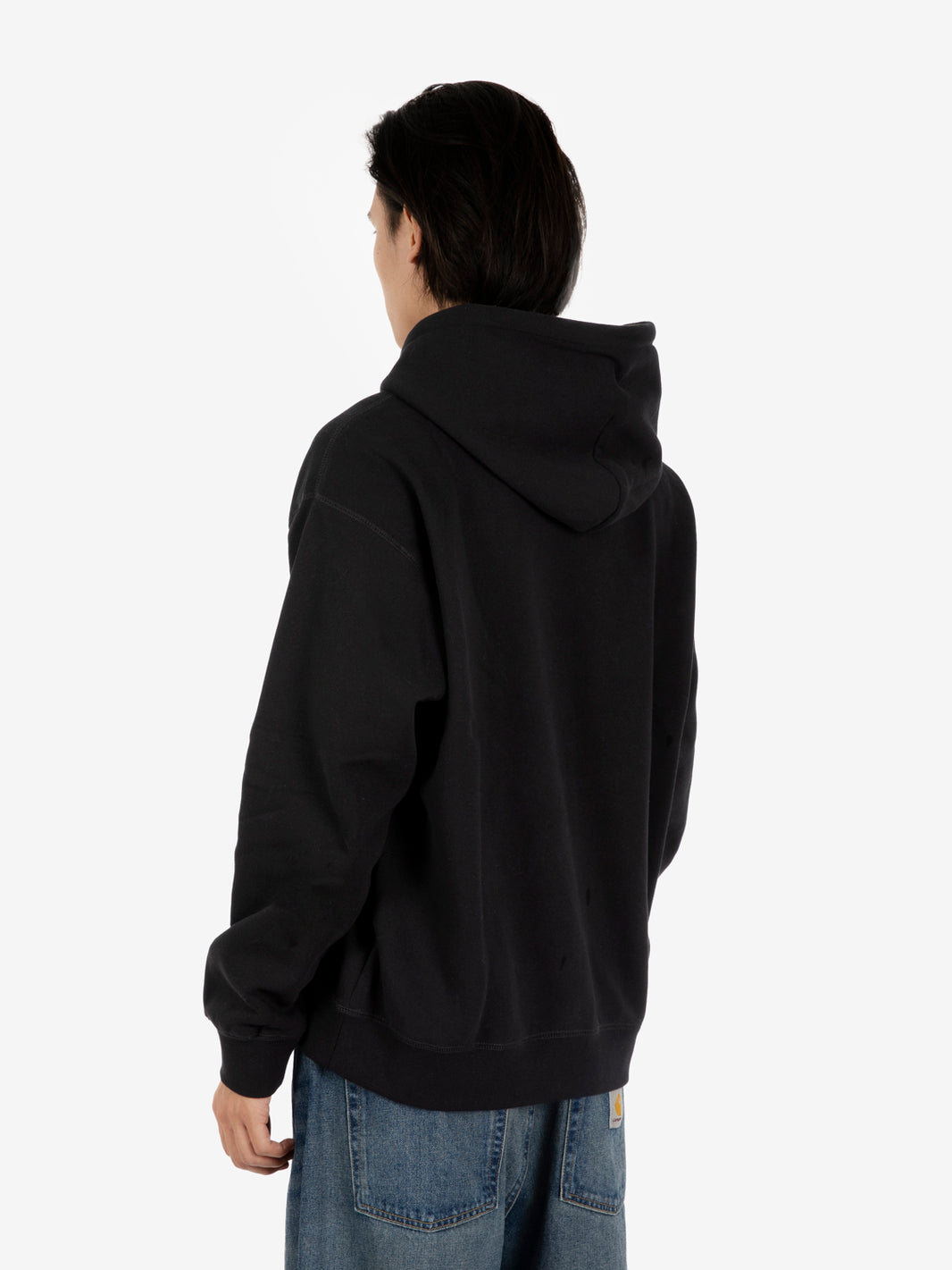 Felpa hoodie Established Works Bold black