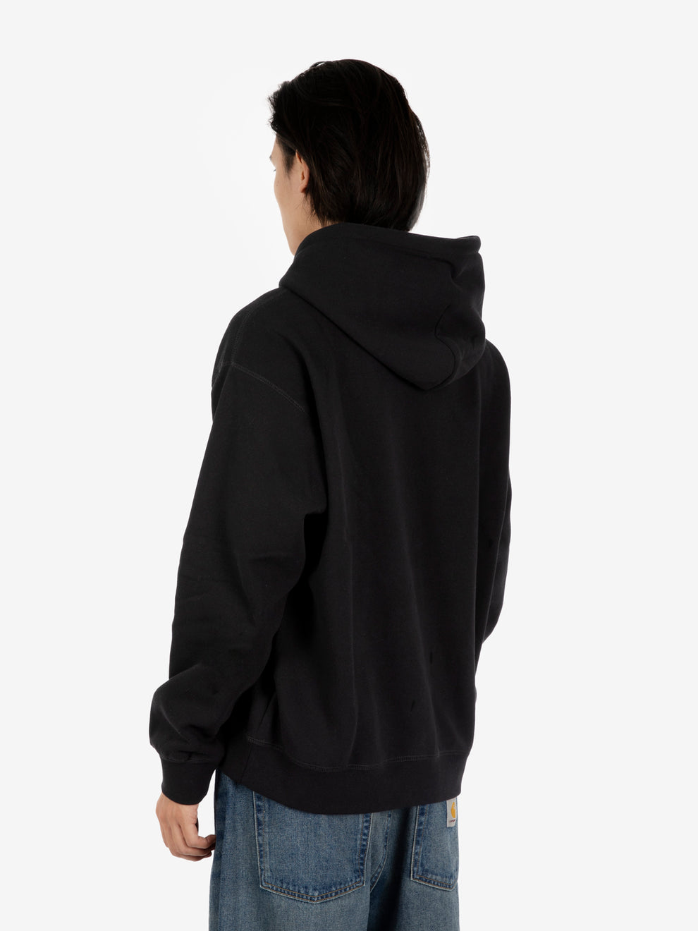 Felpa hoodie Established Works Bold black