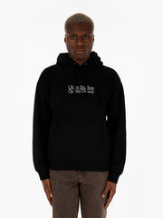 OBEY - Felpa quality dissent hood black