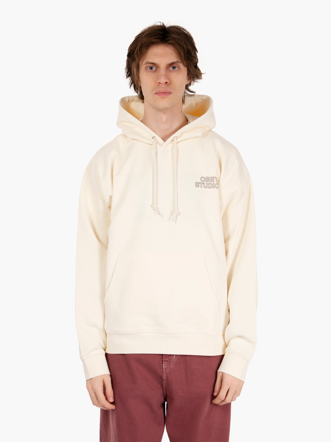Felpa studio palette fleece unbleached