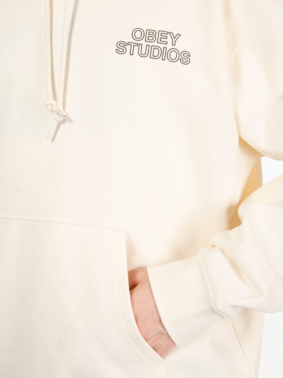 Felpa studio palette fleece unbleached