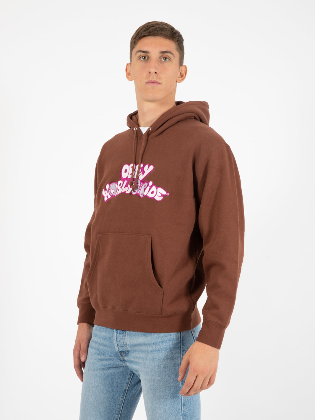 Felpa Year Hood sepia