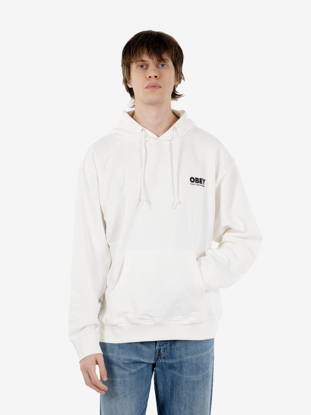 Global Systems fleece off white