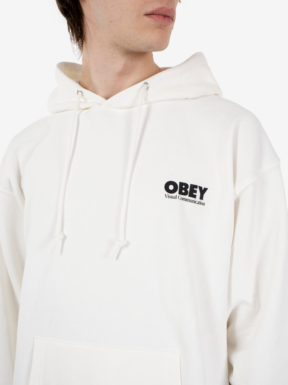 Global Systems fleece off white