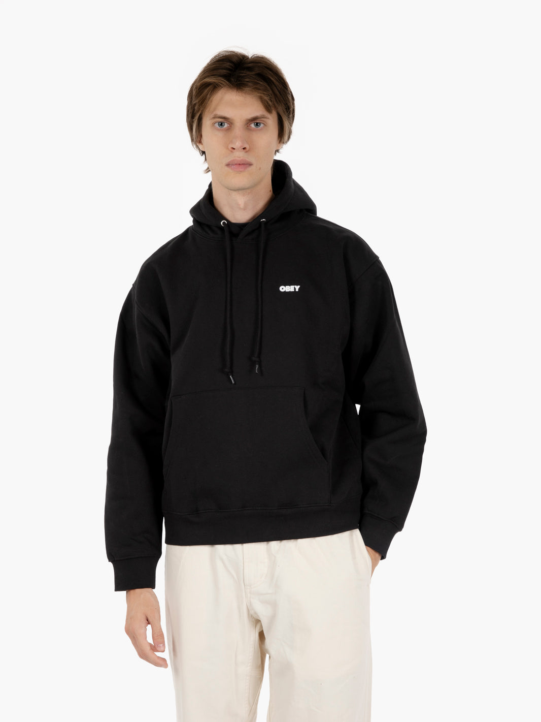 Hoody Lisbon Icon Fleece black