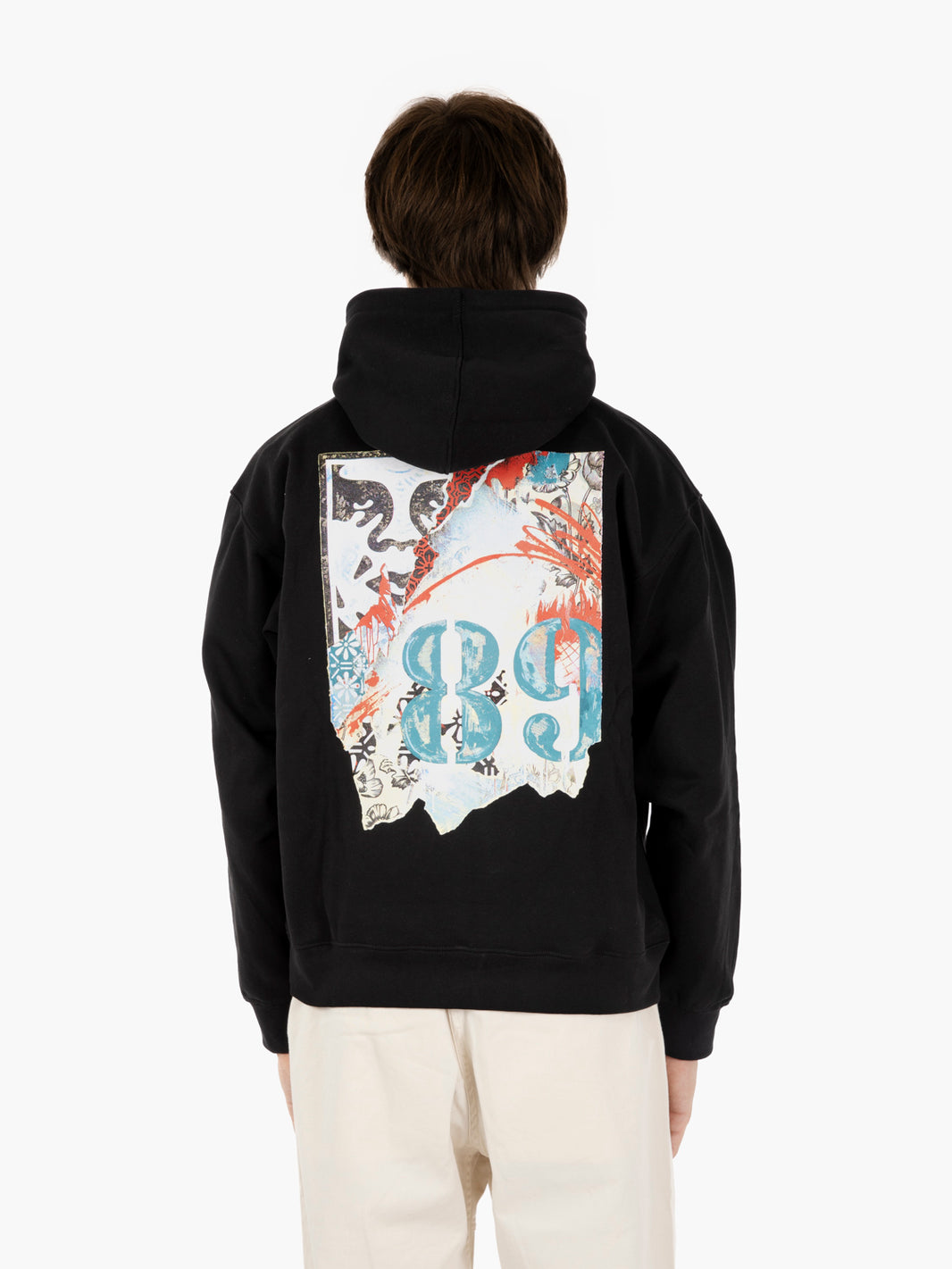 Hoody Lisbon Icon Fleece black
