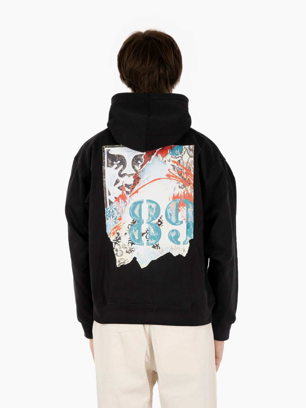 Hoody Lisbon Icon Fleece black