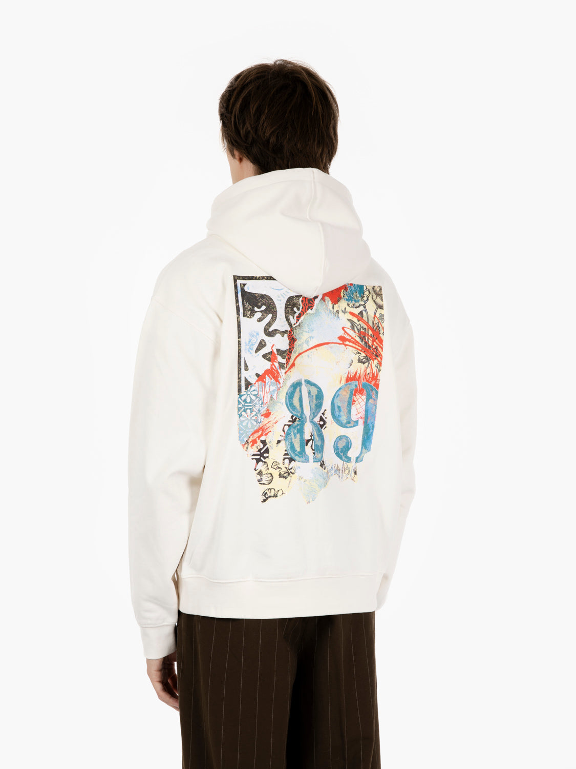 Hoody Lisbon icon fleece unbleached