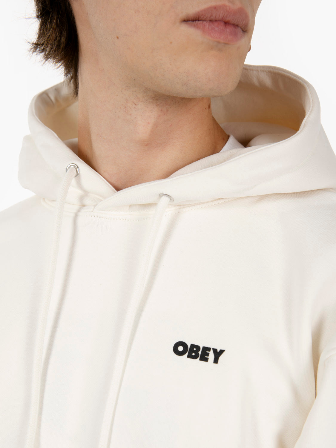 Hoody Lisbon icon fleece unbleached