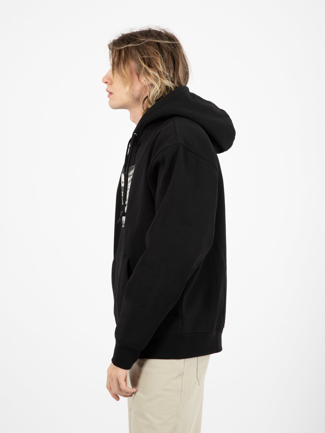Icon Photo Premium Hooded Fleece black