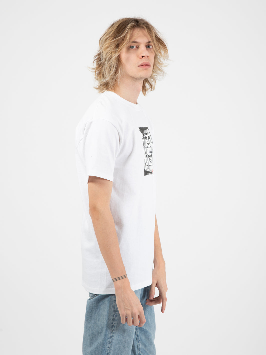 Iconic photo classic tee white