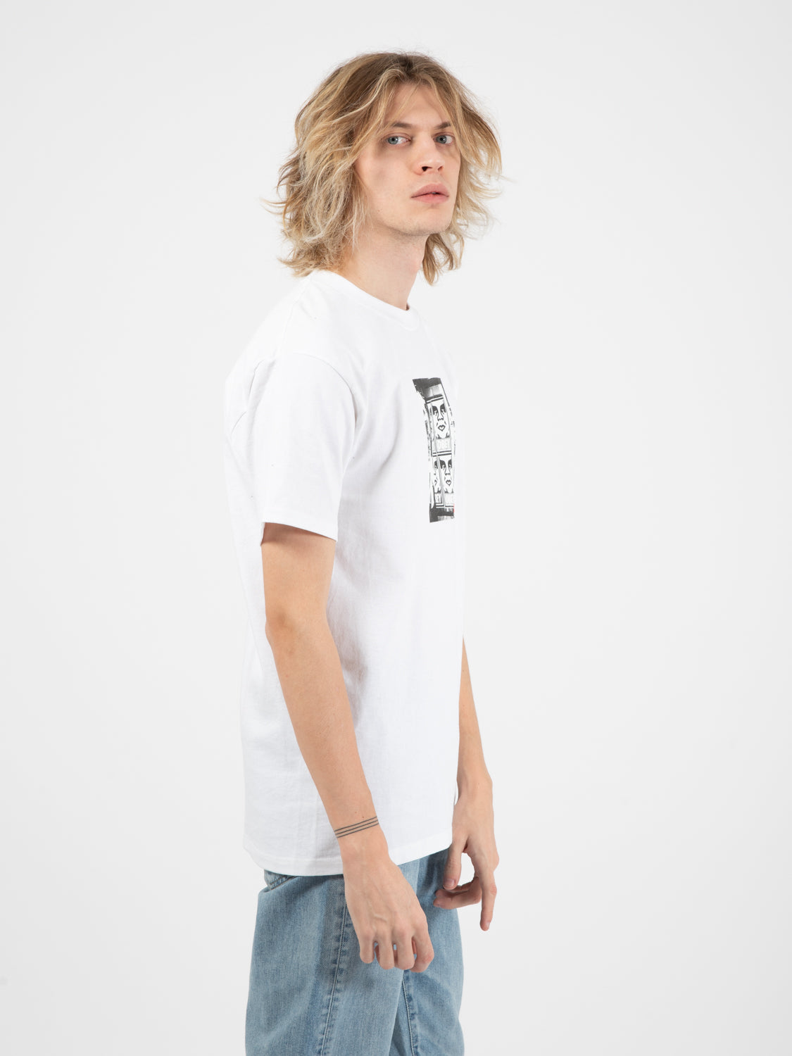 Iconic photo classic tee white